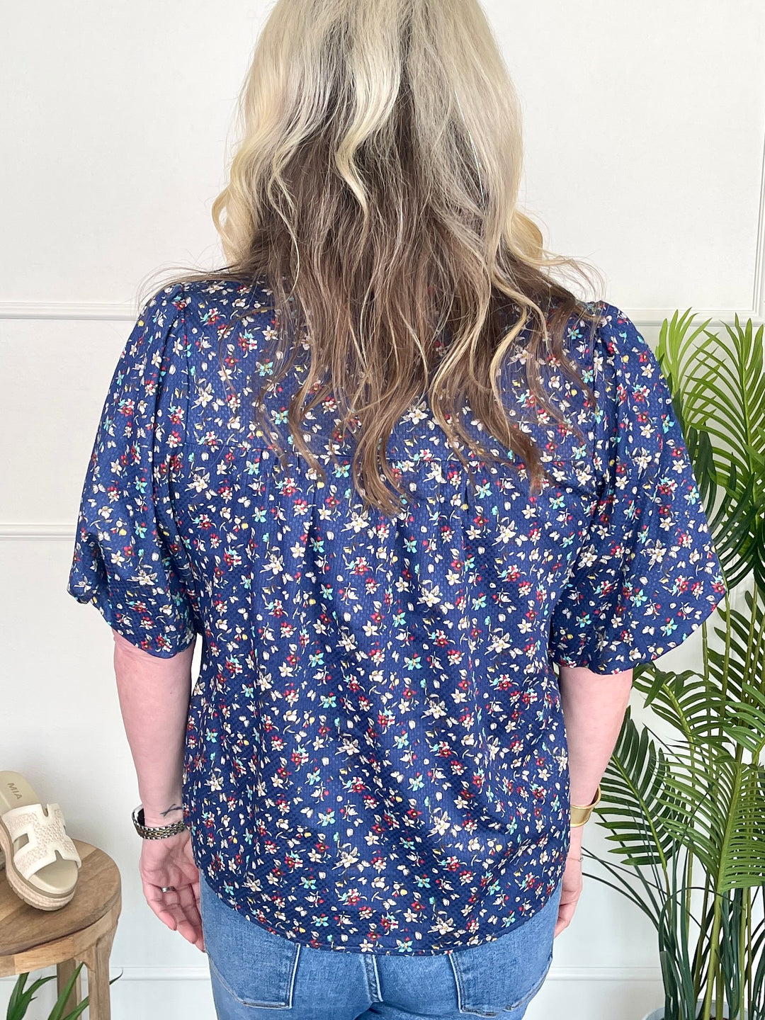 Blue Buds Top