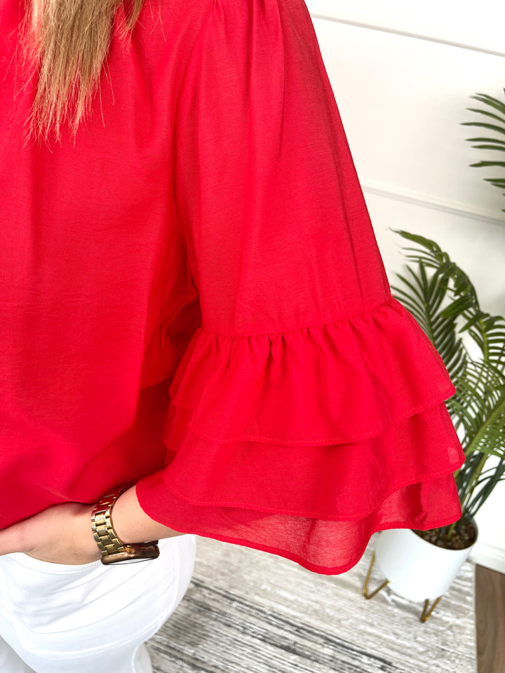 Shake It Up Top - Red