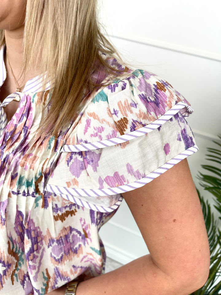 Aztecy Top - Lavender