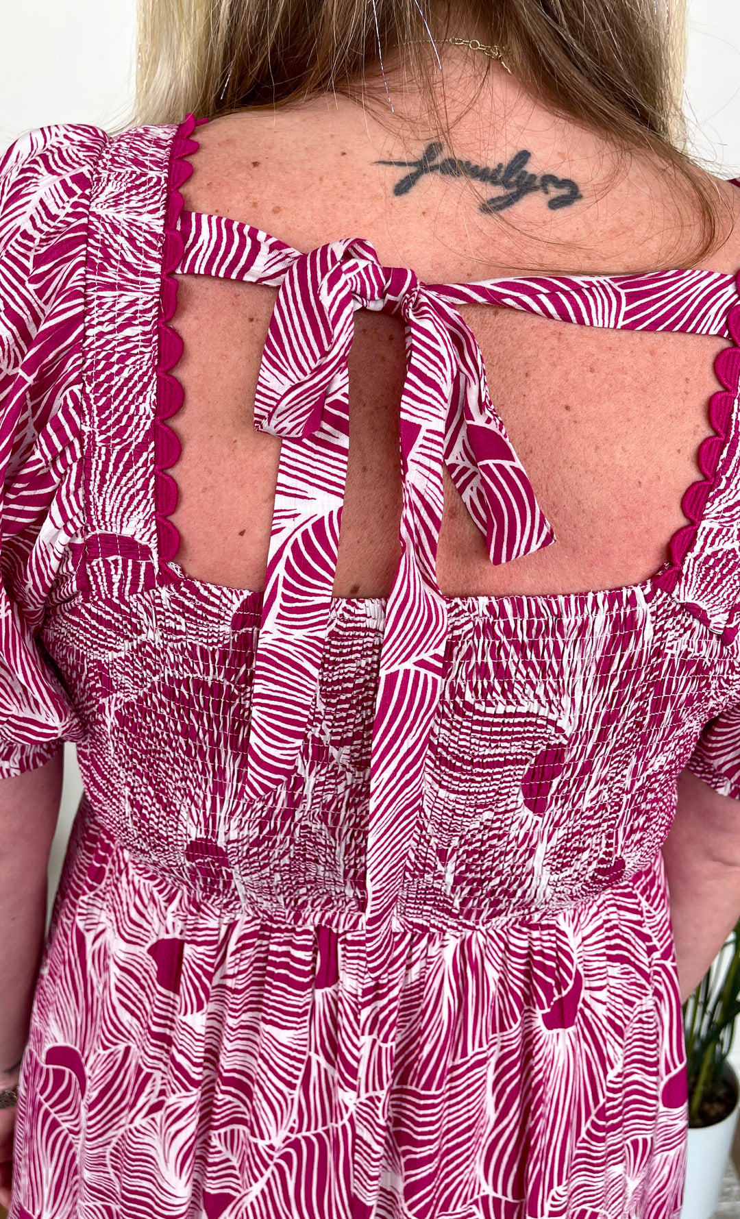 Magenta Moves Dress