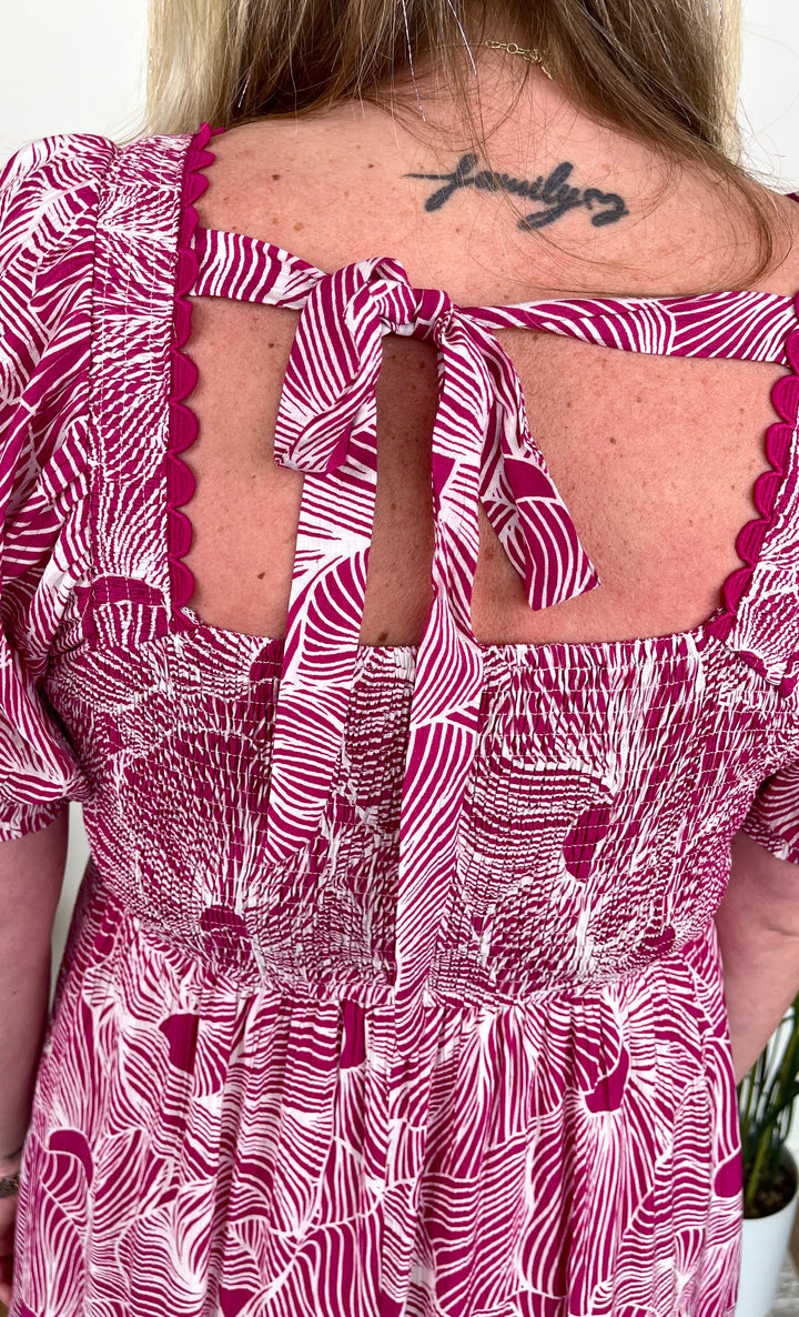 Magenta Moves Dress