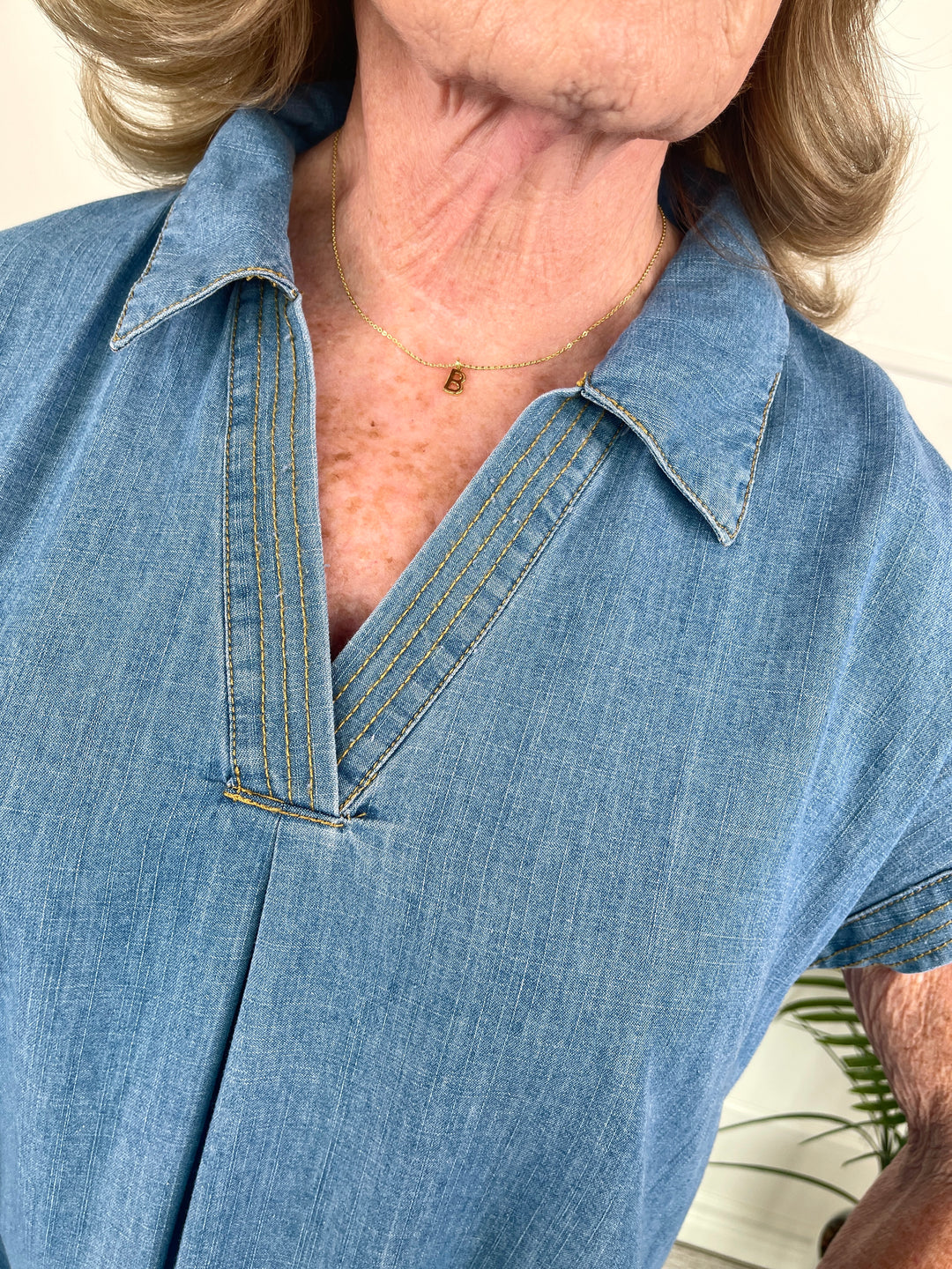 Lady Belle Denim Dress