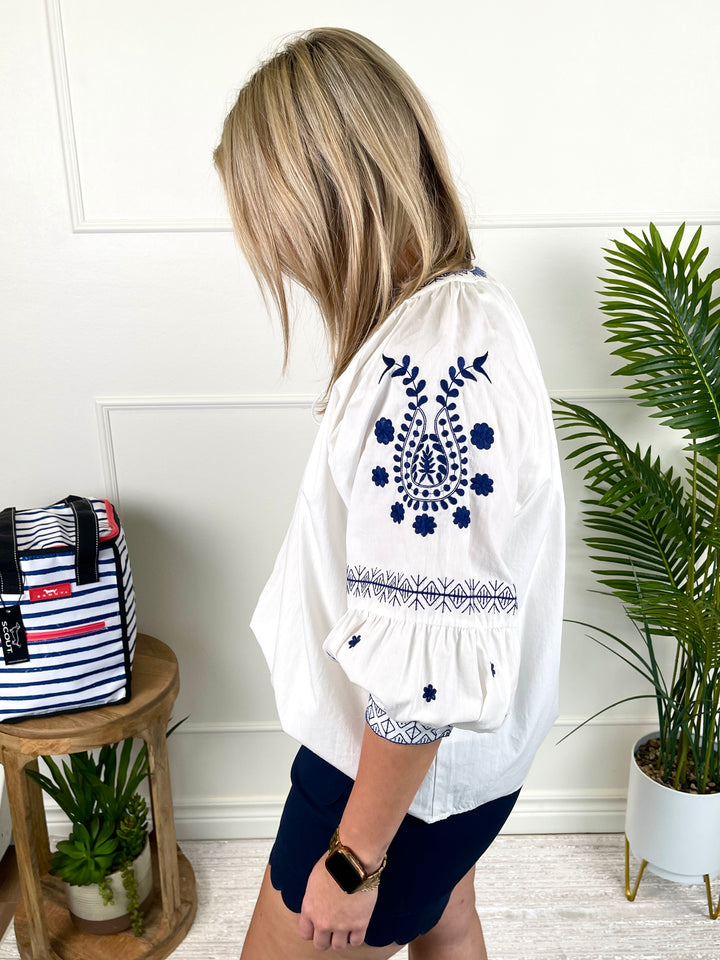 Mackenzie Top - Blue