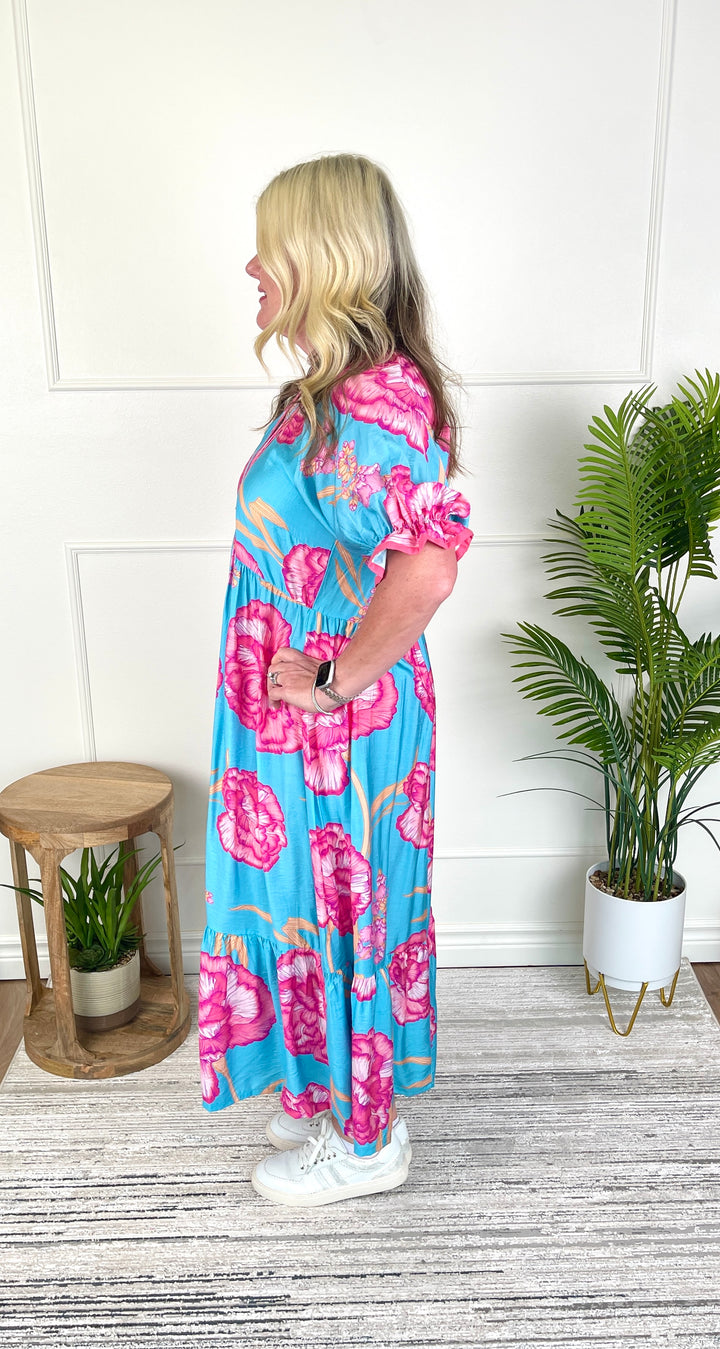 Diana Dress - Blue