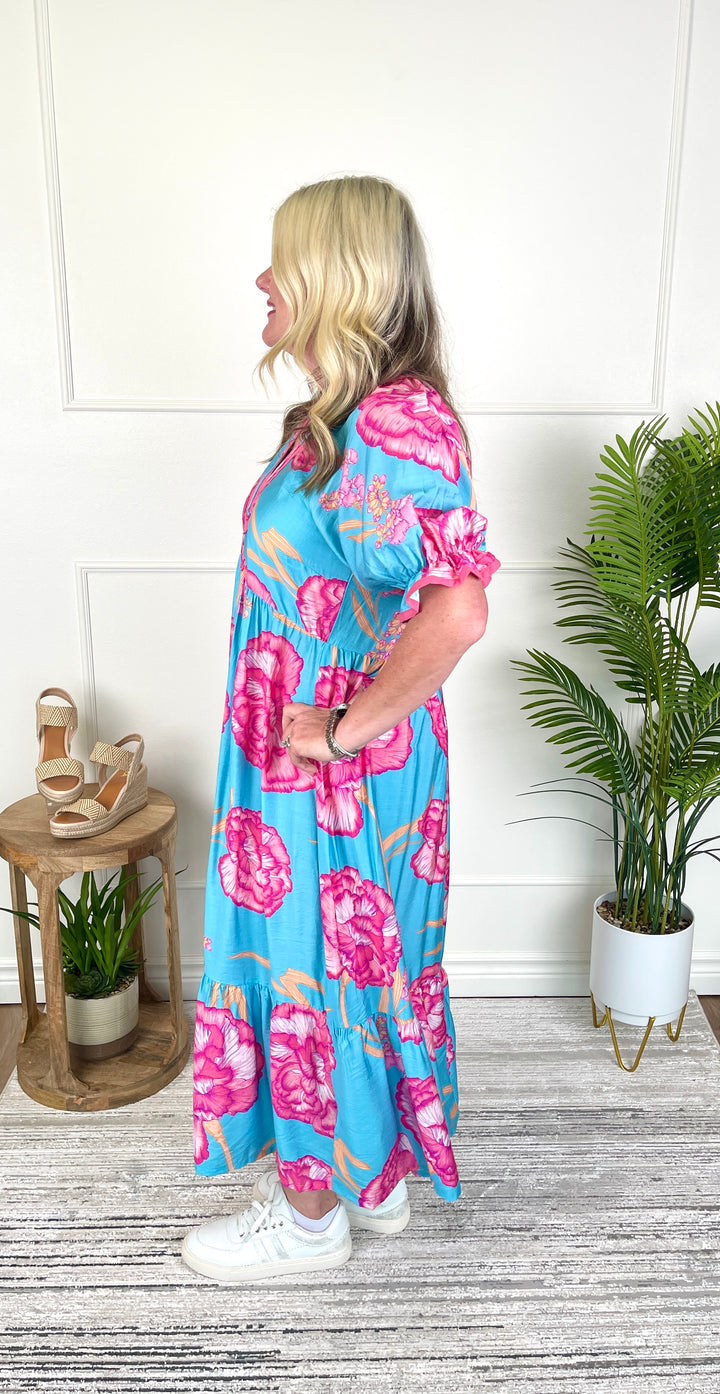 Diana Dress - Blue