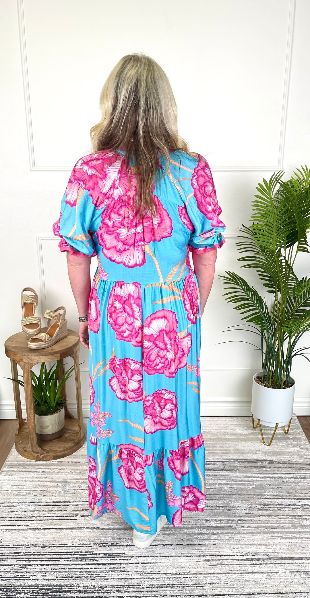 Diana Dress - Blue