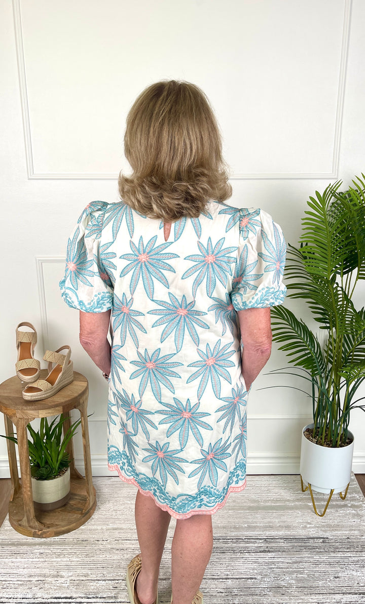Peach & Petals Dress