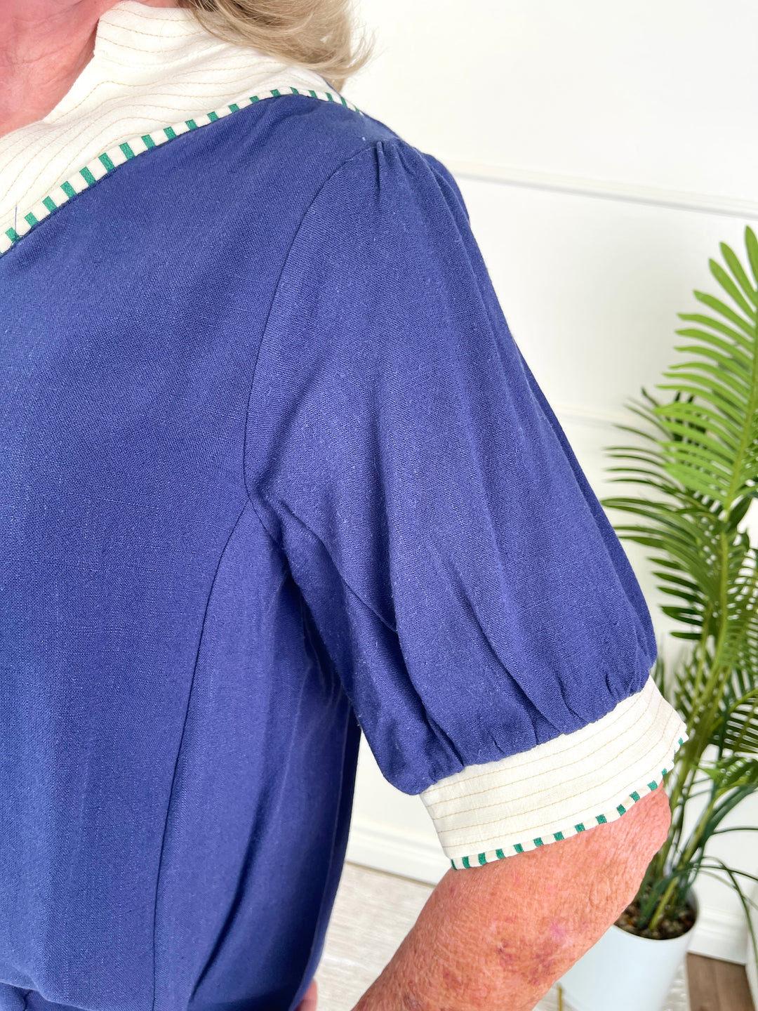 Dolly Top - Navy