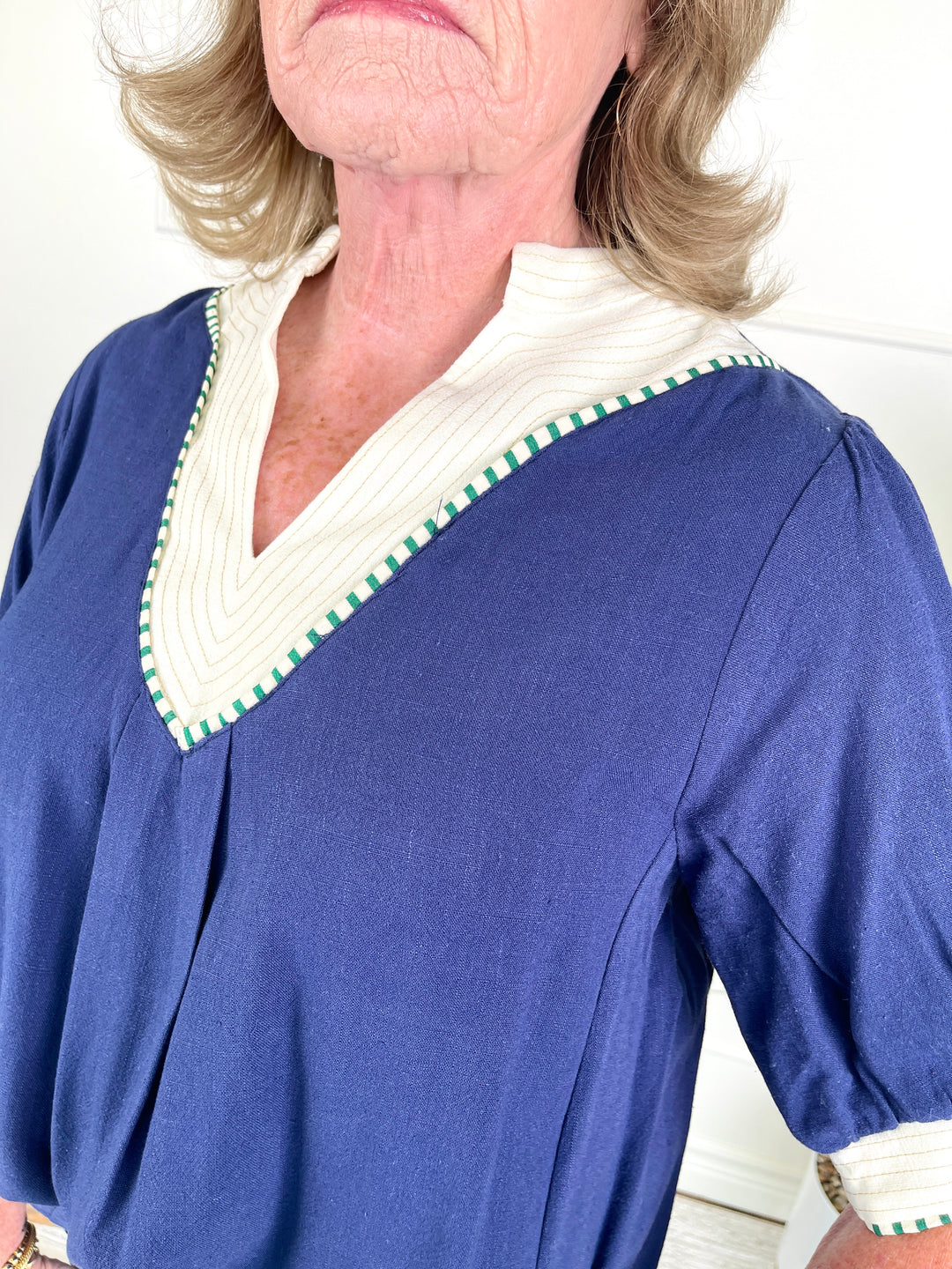 Dolly Top - Navy