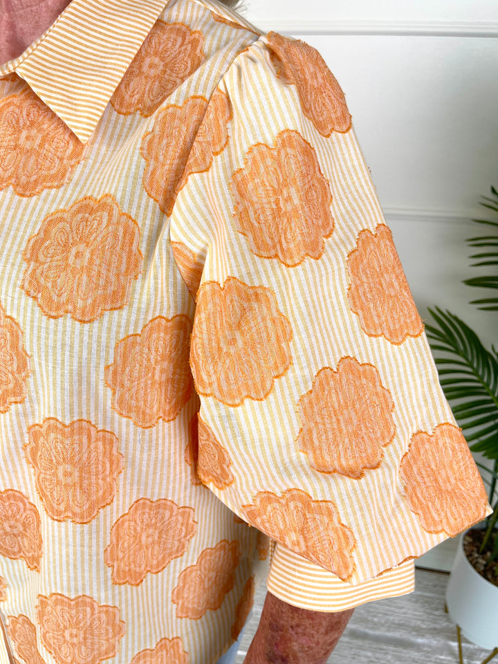 Orange You Glad To See Me Top