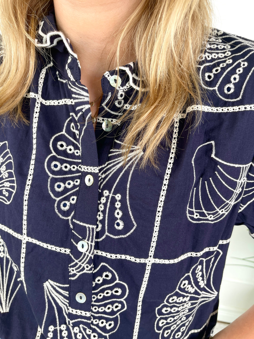 Seashell Sally Top
