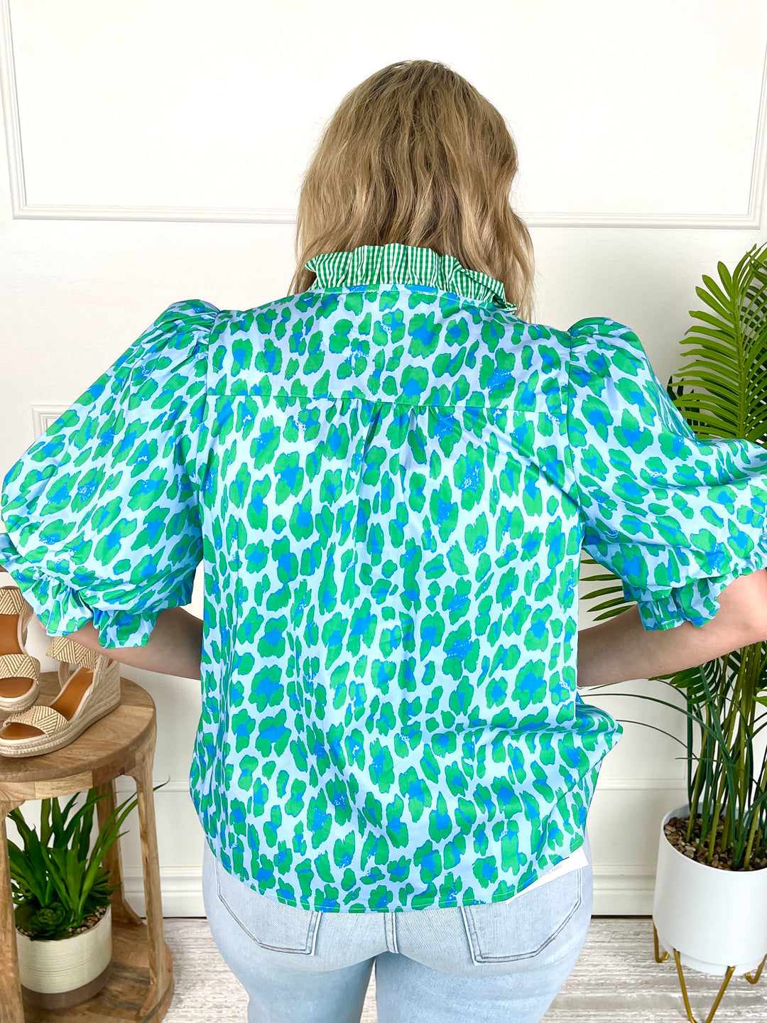 Wild About Green Top