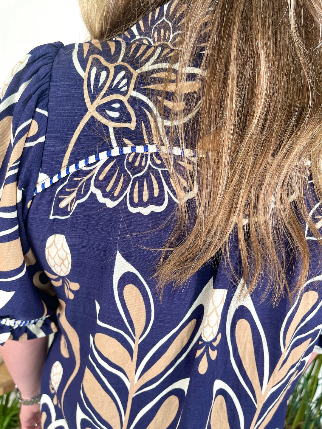 Pineapple Fields Top - Blue