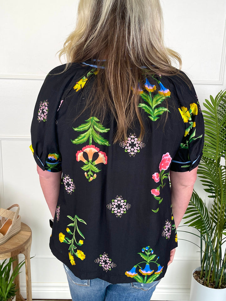 Shower Me In Flowers Top