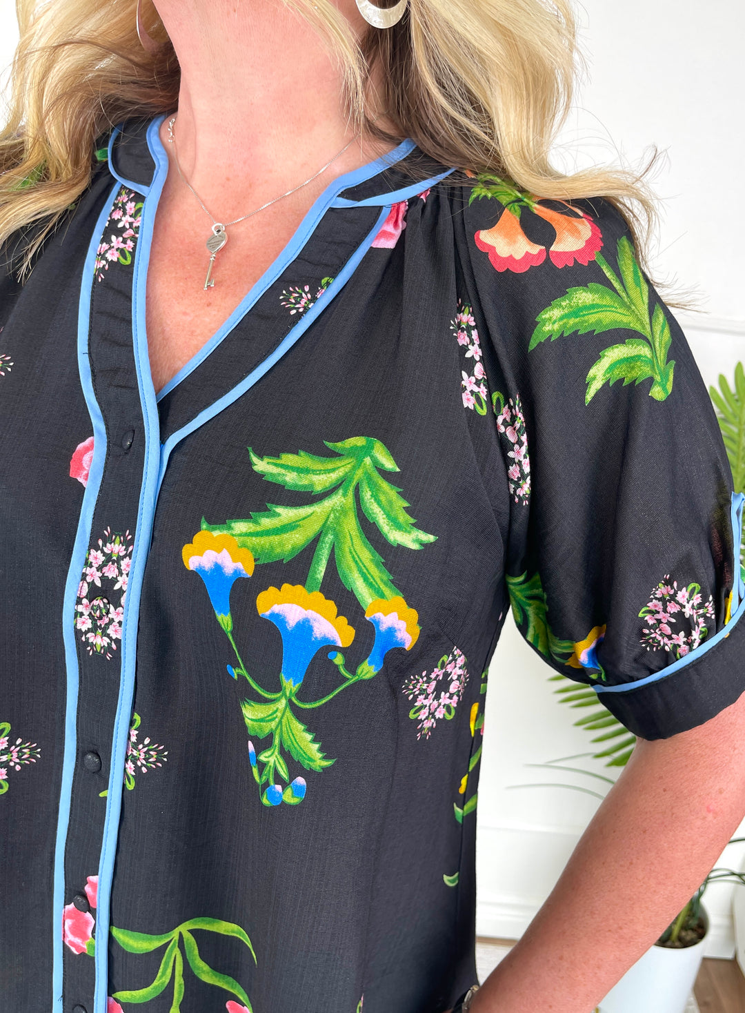 Shower Me In Flowers Top