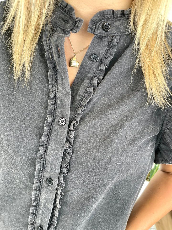 Go Big Or Go Home Top - Black