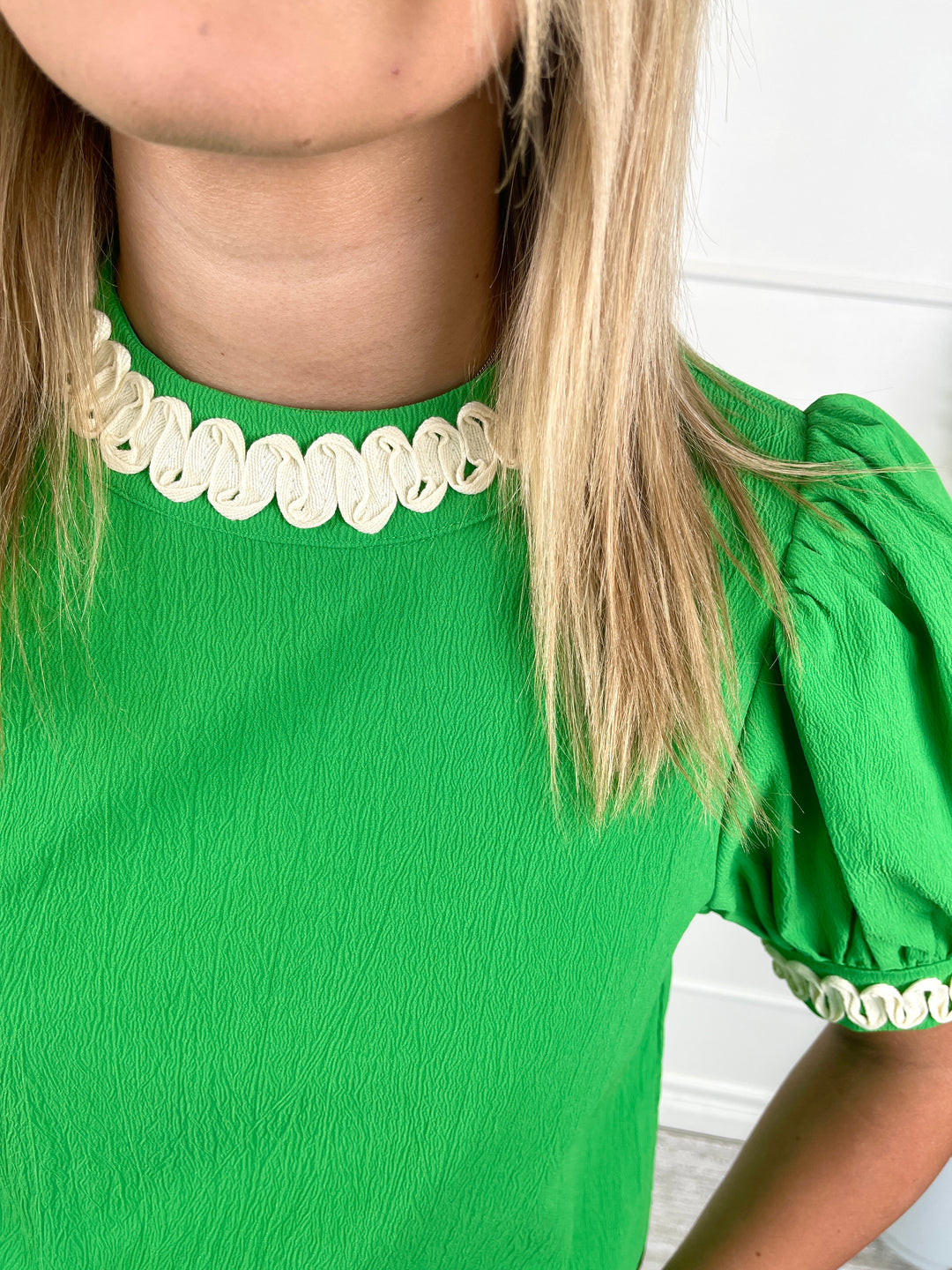 It's All In The Detail Top - Green