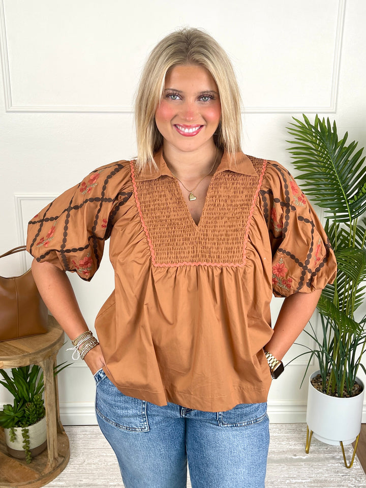 Ric Rac Rust Top