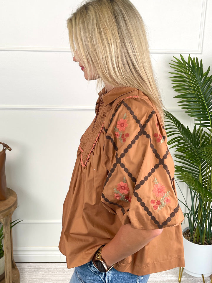Ric Rac Rust Top