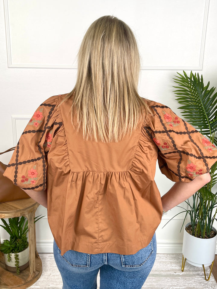 Ric Rac Rust Top