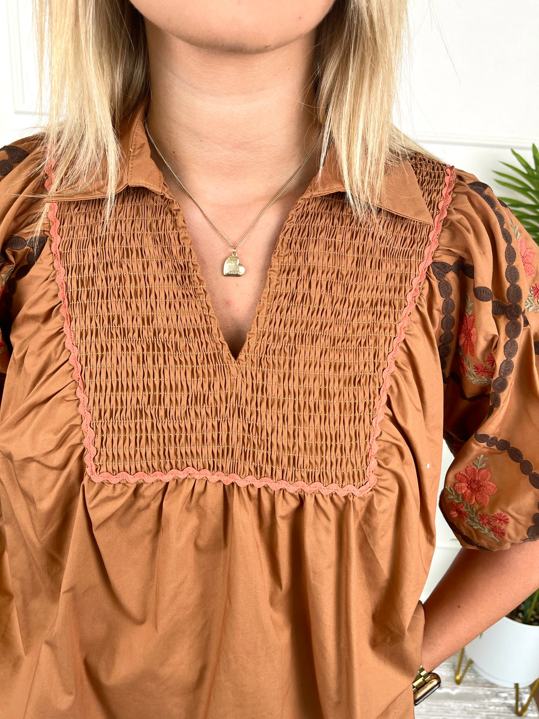 Ric Rac Rust Top