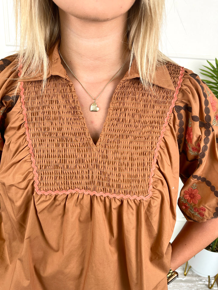 Ric Rac Rust Top