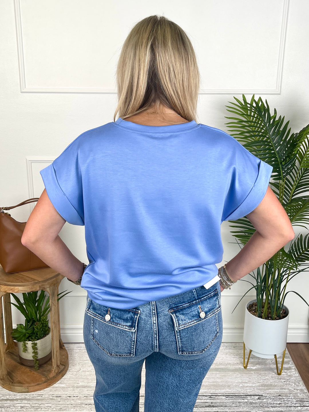 Cozy Rozy Top - Blue