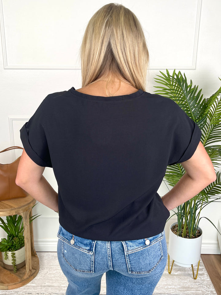 Work Or Play Top - Black