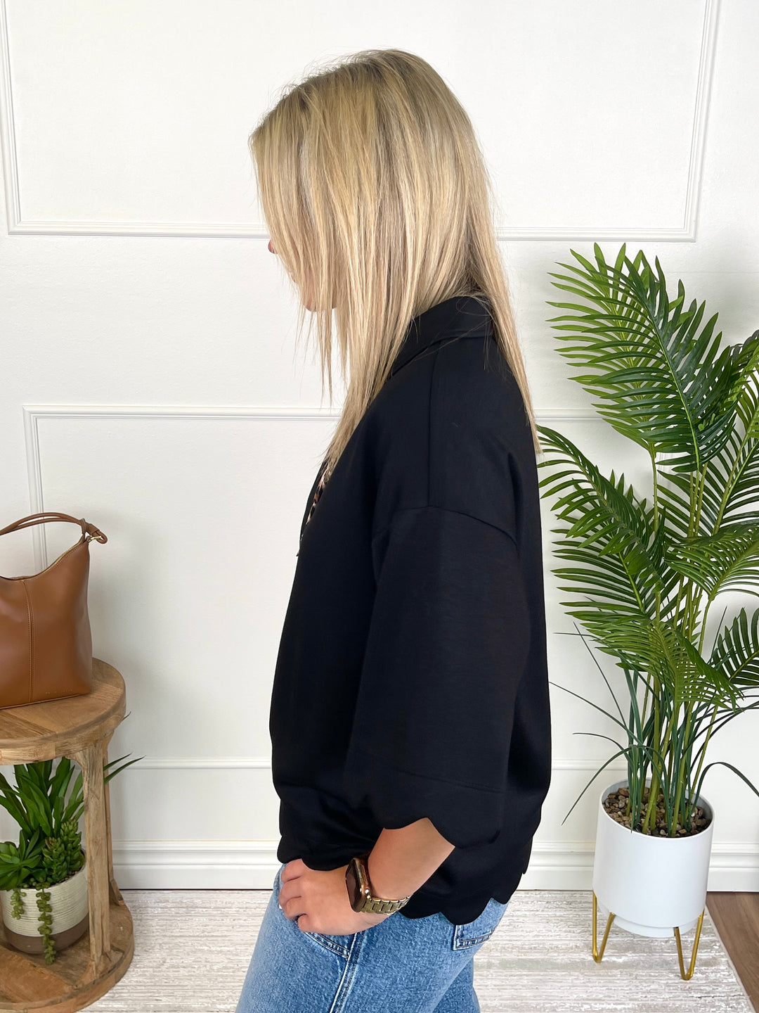 Wild About Comfort Top - Black