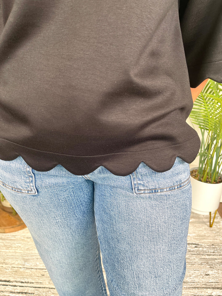 Wild About Comfort Top - Black