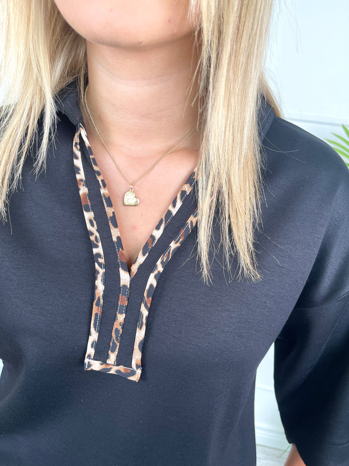 Wild About Comfort Top - Black