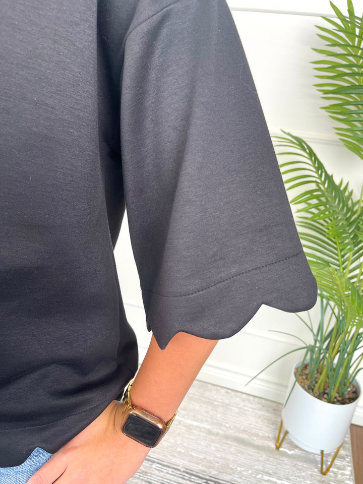 Wild About Comfort Top - Black
