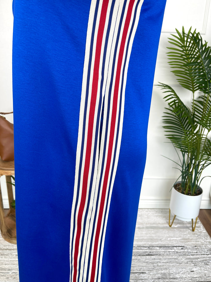 Lady Liberty Dress - Royal Blue