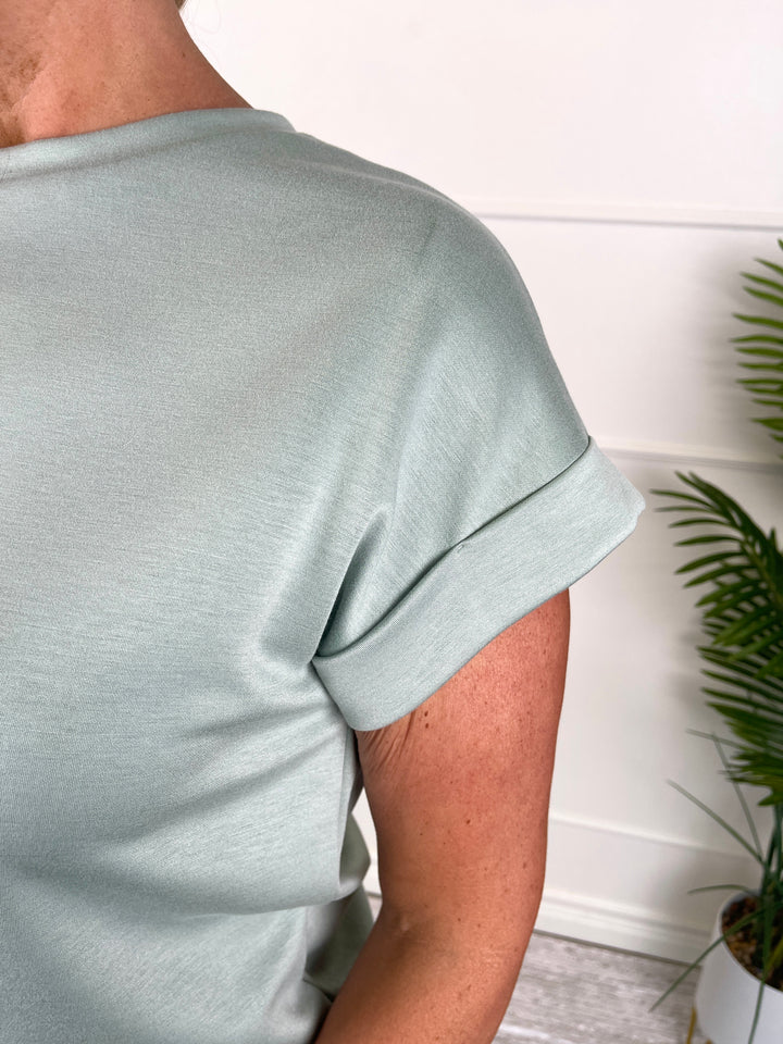 Cozy Rozy Top - Green