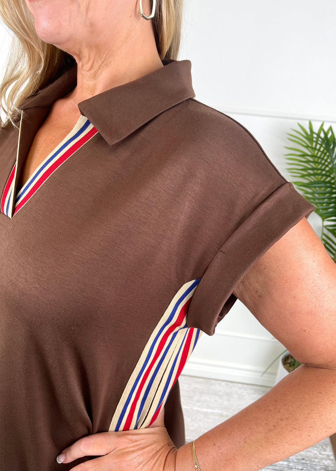 Lady Liberty Dress - Brown