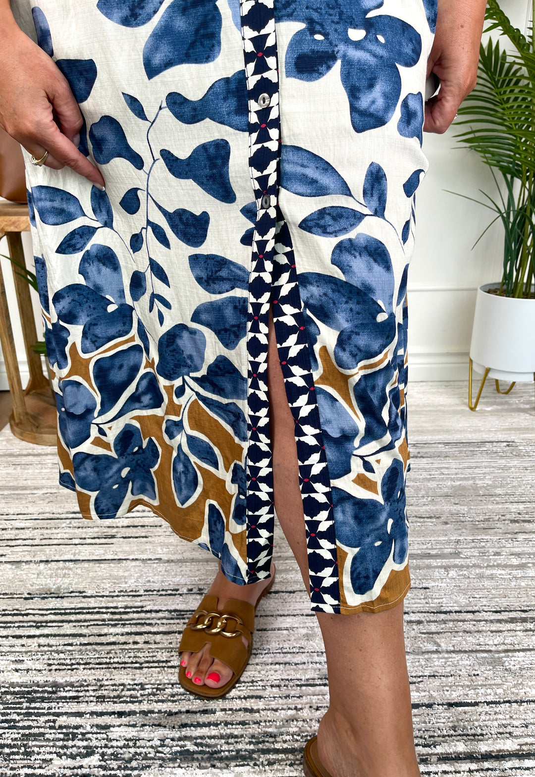 Slate Blue For You Dress
