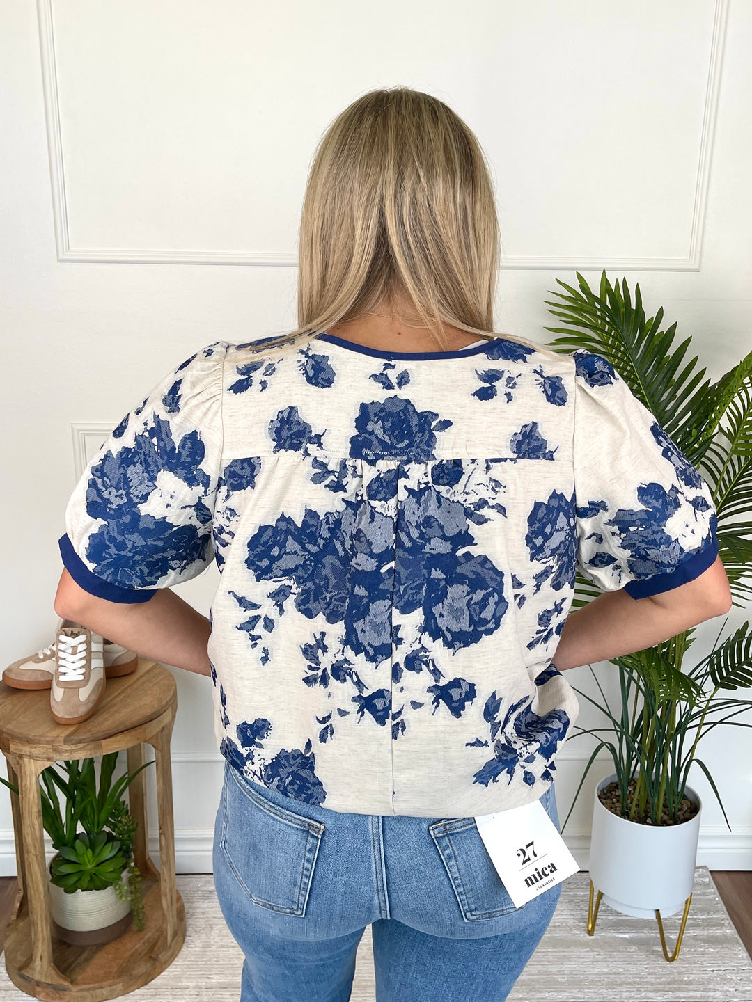 Blue Buds Top