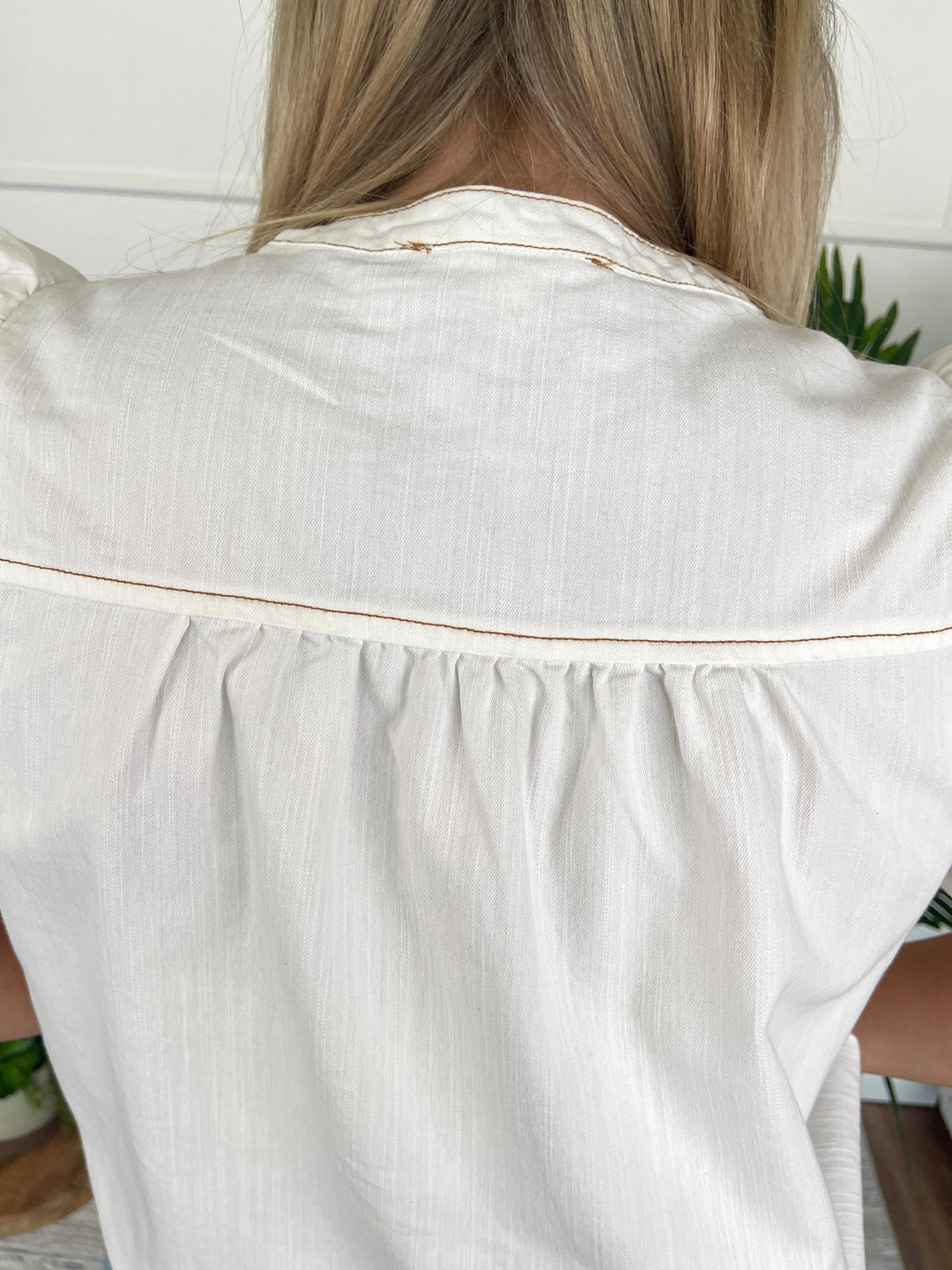 Cadillac Blackjack Top - Cream