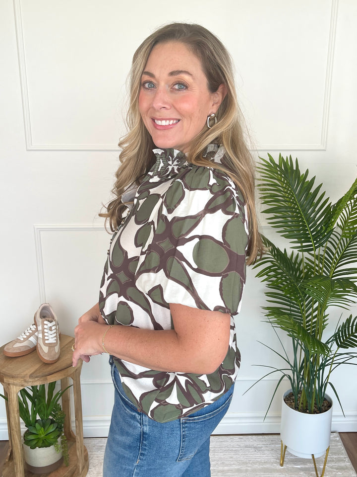 Jana Top - Olive
