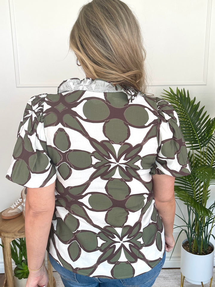 Jana Top - Olive
