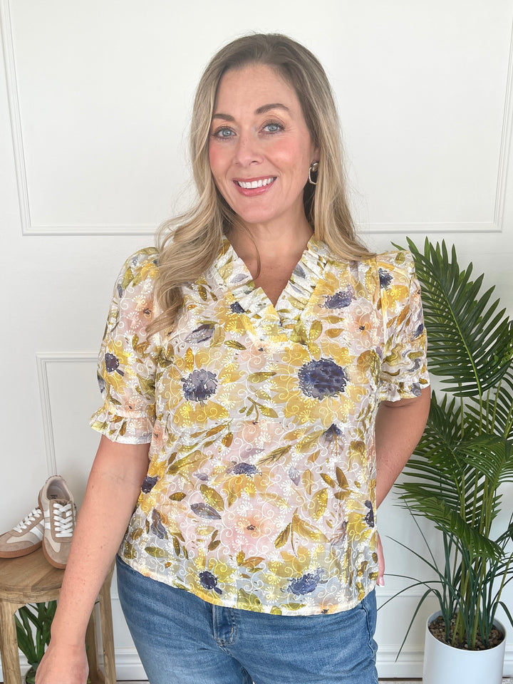 Hello Yellow Top