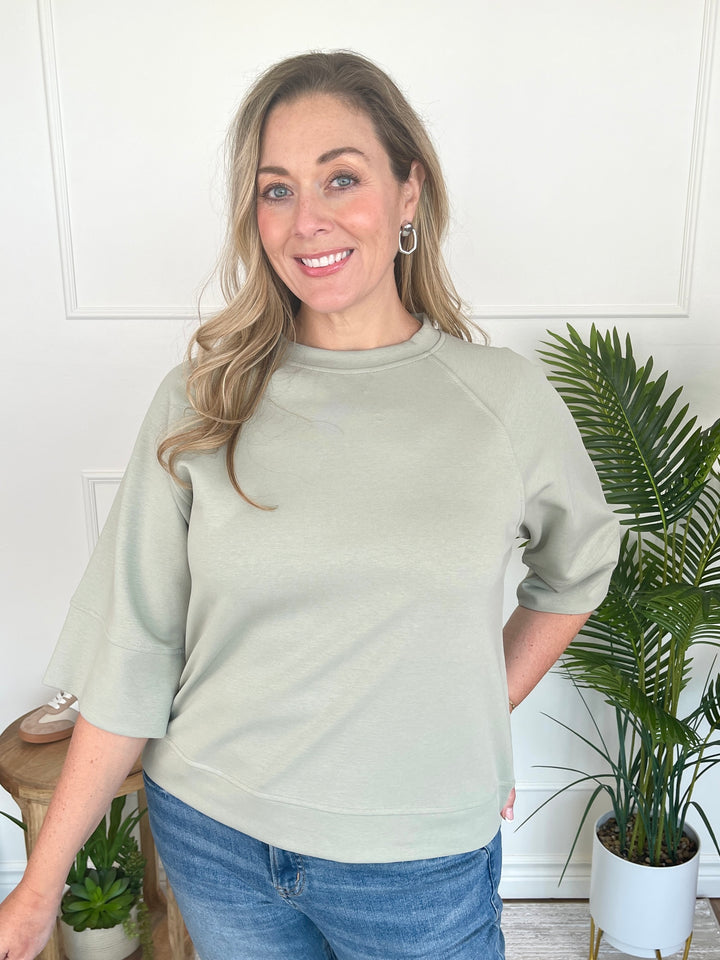 Forever Yours Top - Slate