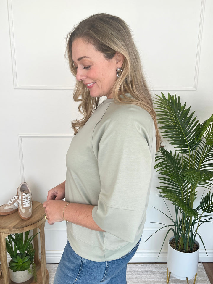 Forever Yours Top - Slate