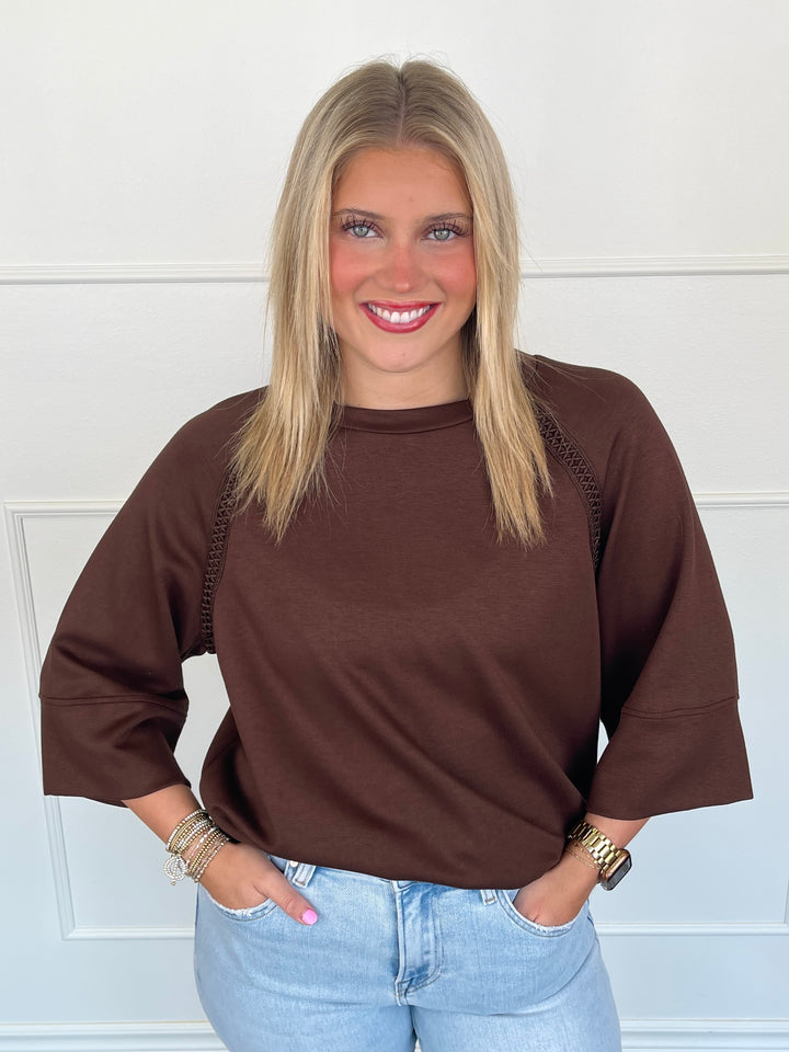 Chrissy Cross Top