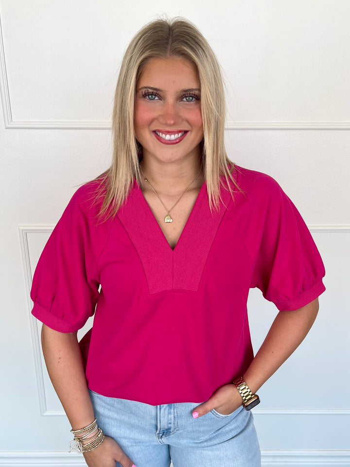 Sister Girl Top - Pink