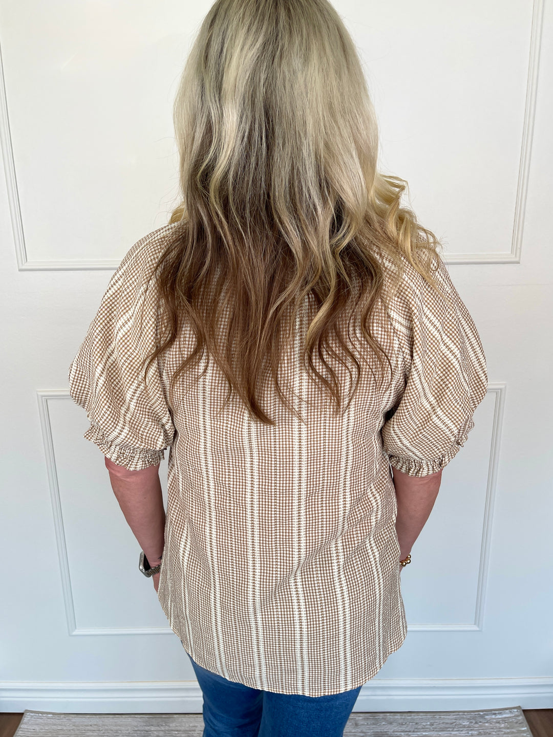 Just Jodie Top - Taupe