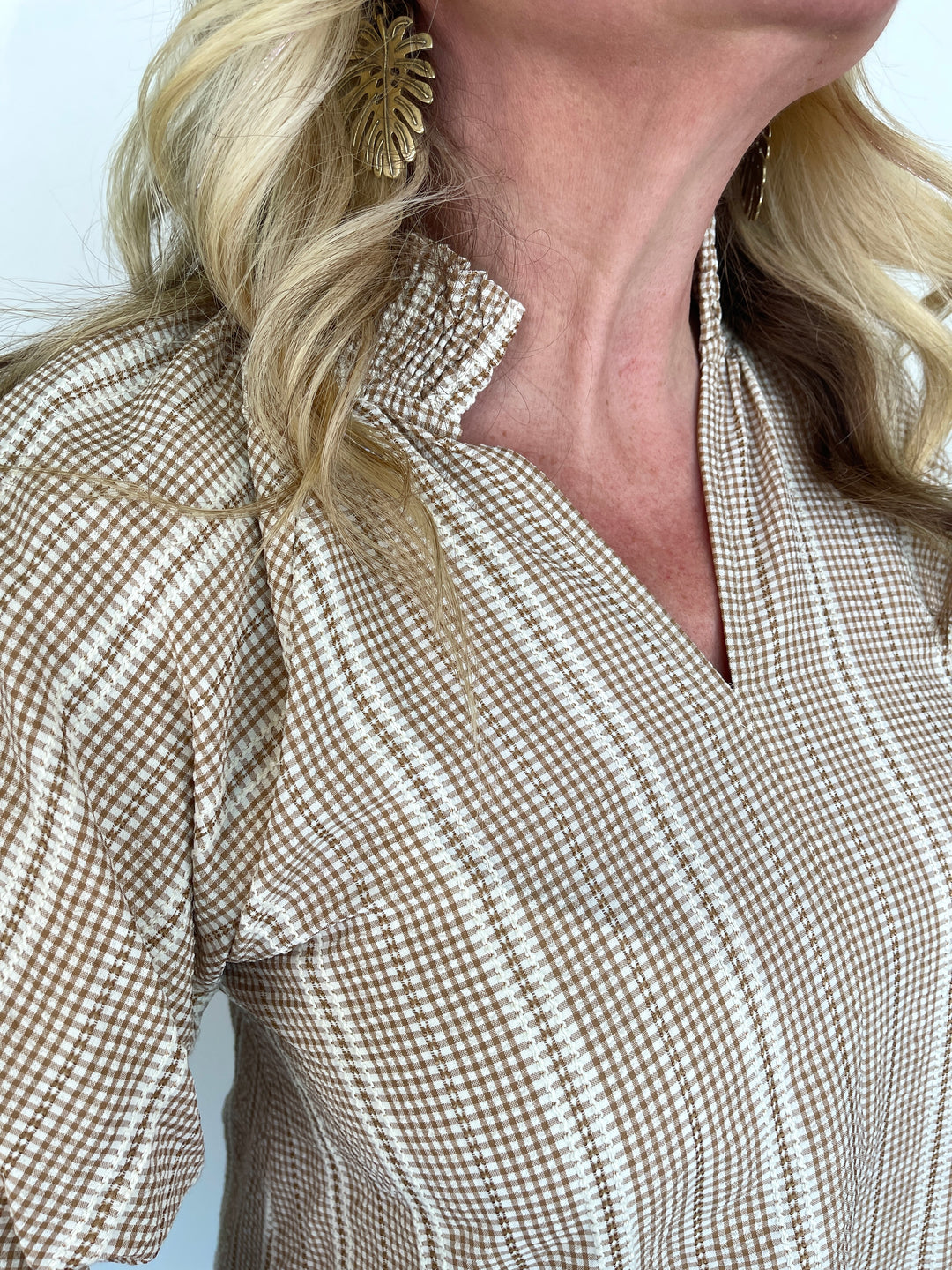 Just Jodie Top - Taupe