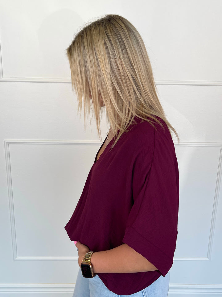 Slinky Top - Maroon