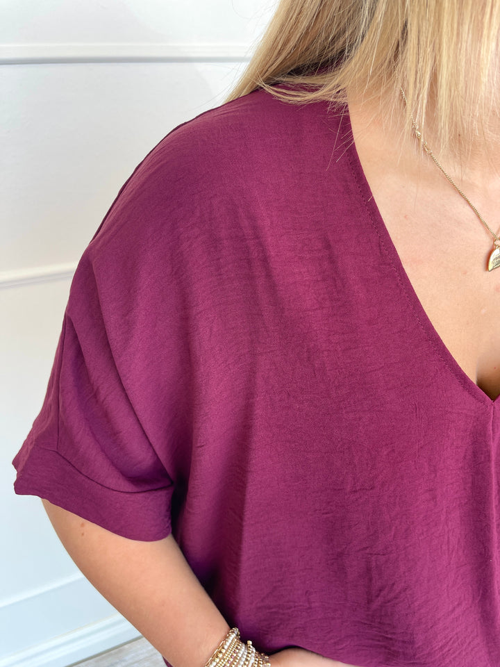 Slinky Top - Maroon