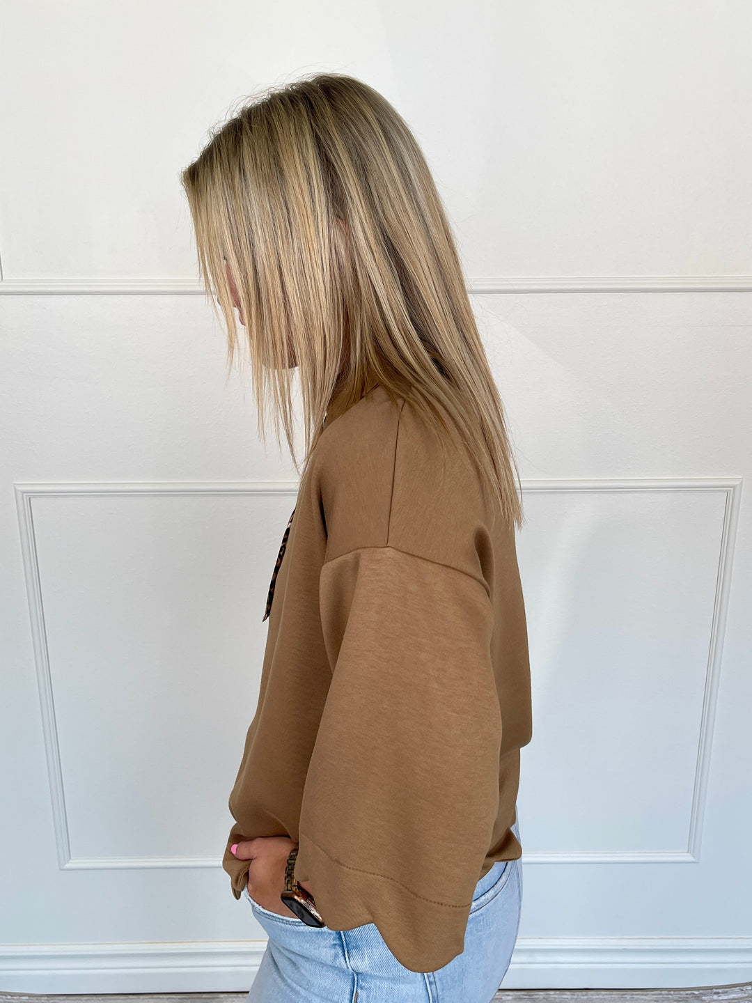 Wild About Comfort Top - Beige